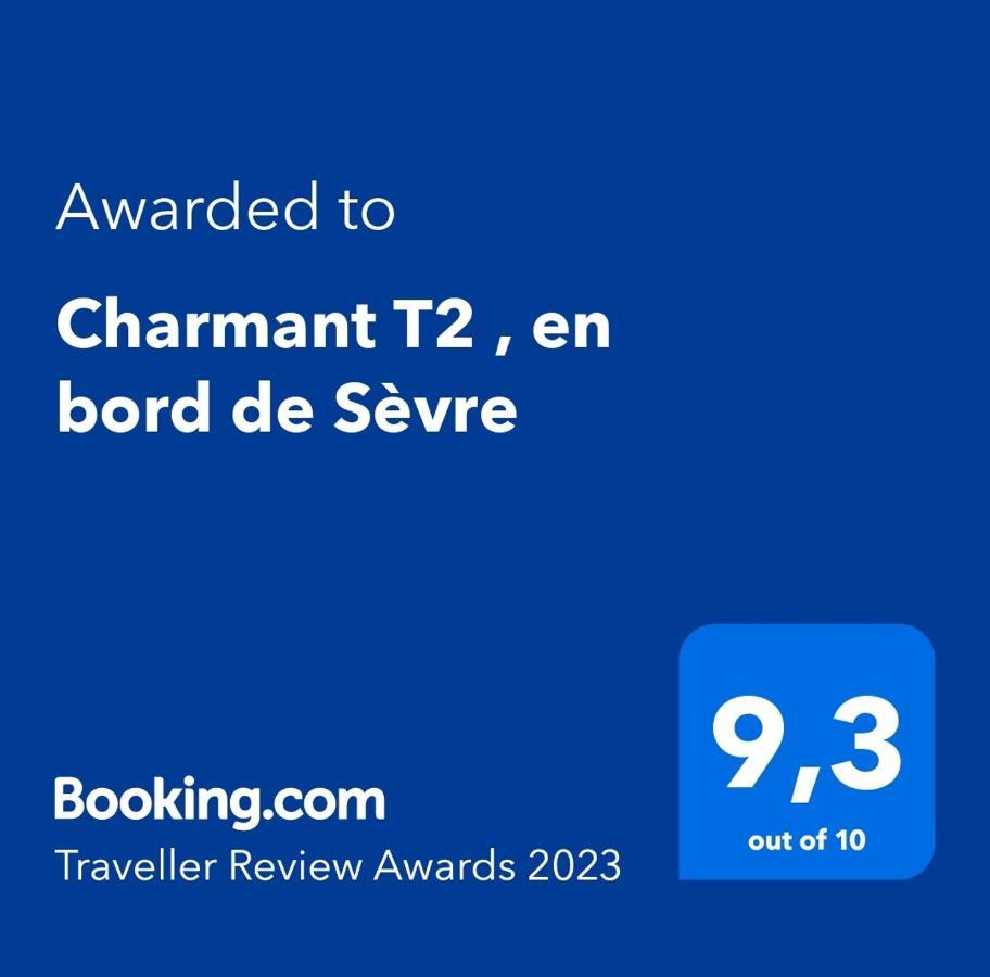 Charmant T2 , en bord de Sèvre Vertou Buitenkant foto