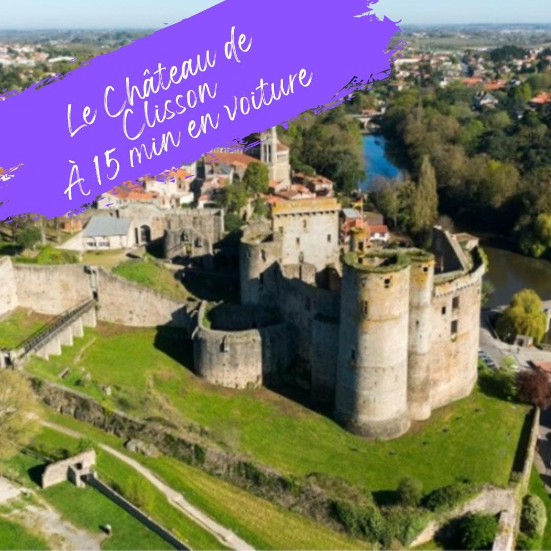 Charmant T2 , en bord de Sèvre Vertou Buitenkant foto